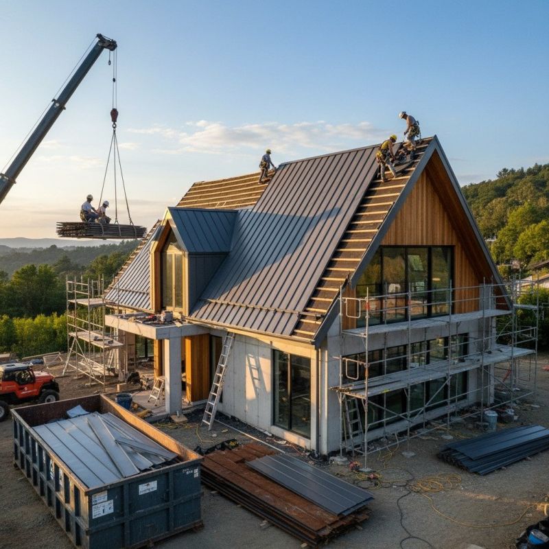 Aluminum Roof Replacement in Fredericksburg, VA