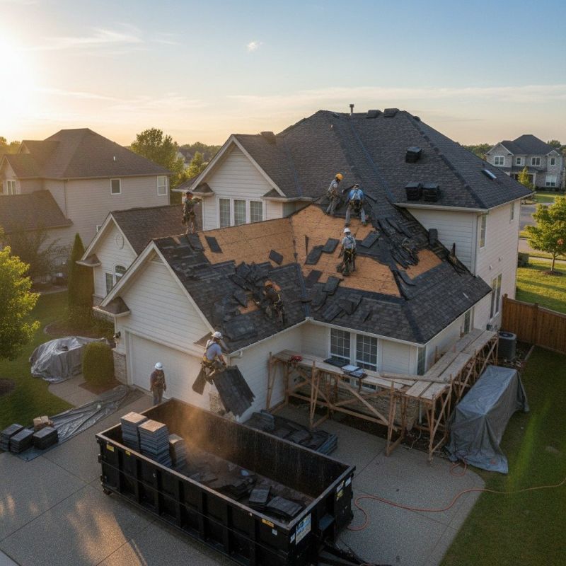 Roof Shingles Replacement in Fredericksburg, VA